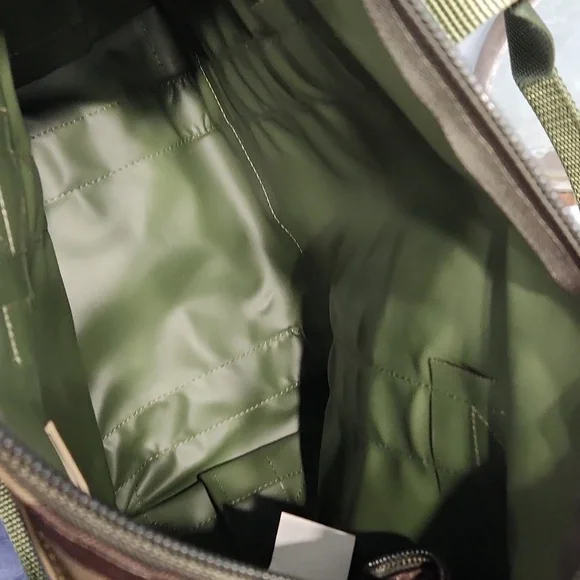 NWOT L.L. Bean Camo Green Hunters Tote Bag - Picture 11 of 11